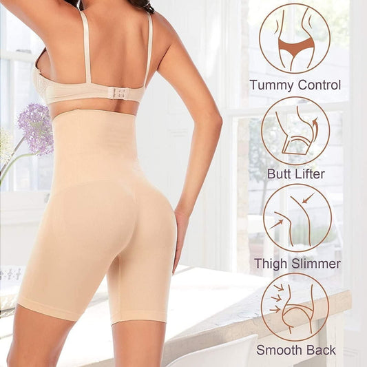 CurveLuxe™ 4-in-1 Body Shaper Smooths tummy, thighs, hips & back